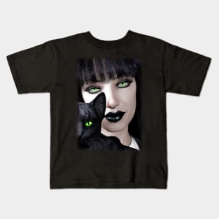 Cat eyes Kids T-Shirt